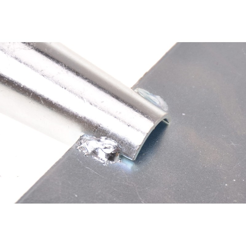 Aqbau® Ice Scraper with Handle Galvanised 20 cm Sharp Ice
