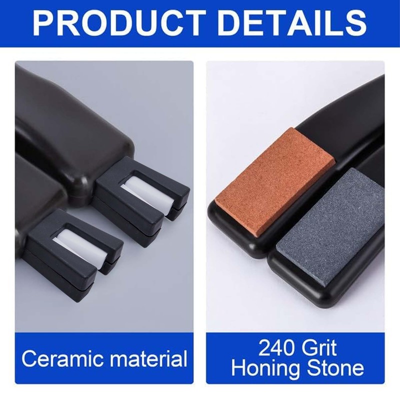 Shupakul 2 Pcs Ceramic Ice Skate Sharpeners-Ice Skate Blade Sharpeners