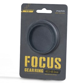 TILTA Seamless Lens Focus Gear Ring φ46.5-48.5mm for Tilta Mini Follow Focus Nucleus-Nano DSLR Cameras, 360° Rotation 0.8 MOD Focus Gear Camcorder Lens Accessories TA-FGR-4648