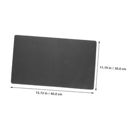 SUPVOX Indoor Entrance Doormat Non Slip PU Leather Mat with Water Absorption Quick Drying Elegant Solid Color Design for Front Back Door