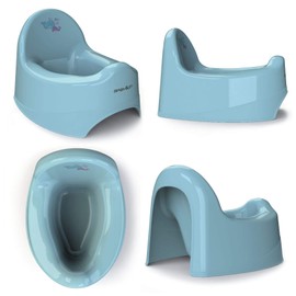BABYLON Children's Potty Nautilus, Anatomisсh Children's Toilets, Children's Toilet, Night Pot for Children, Baby Toilet, Boys/Girls Children's Potty from 1 Year, Potty for Children, Blue