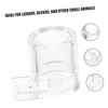 BESPORTBLE 2Pcs Ant Feeder Station Reptile Water Bowl Acrylic Pet
