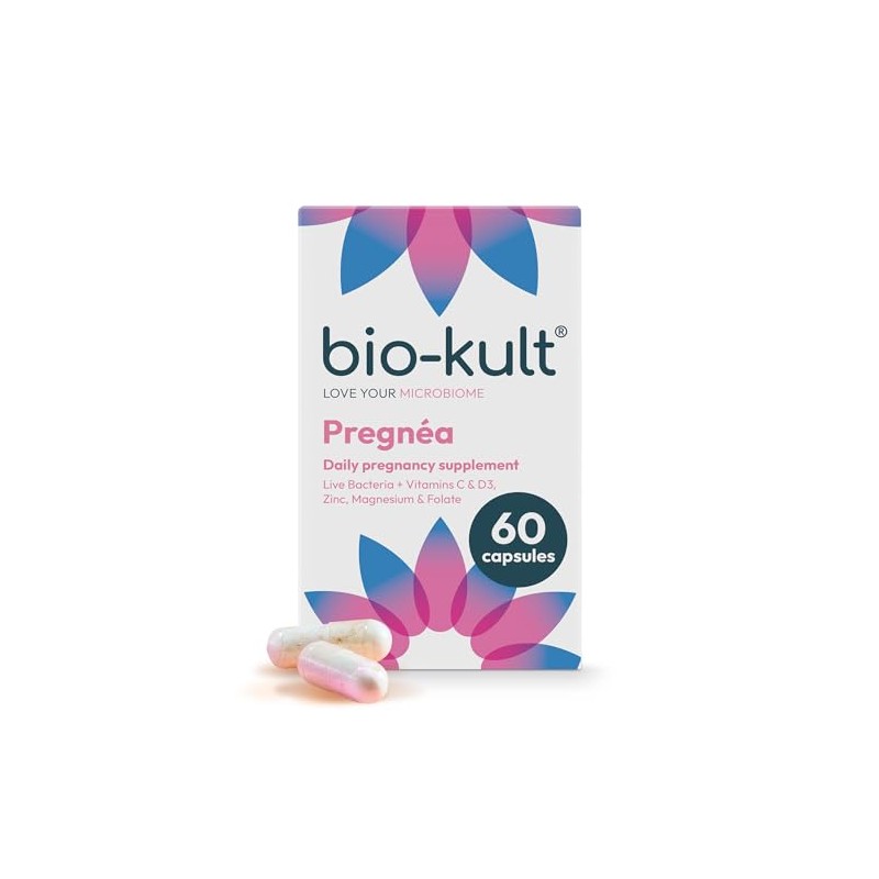 Bio-Kult Pregnéa | 6 Strains + Folic Acid, D, C,