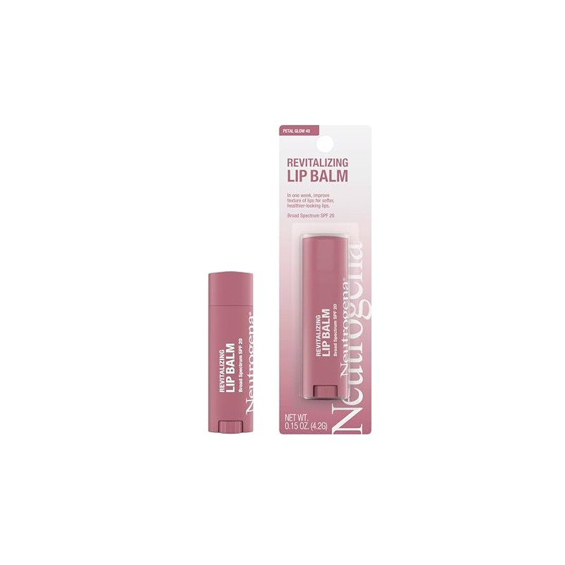 Neutrogena Revitalizador Bálsamo de Labios, 40 / Petal Glow