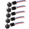 Kiligen 5pcs JD1912 4 Pole Relay Car DC12V 40A 12AWG