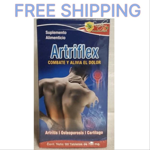 Artriflex Combate y Alivia el Dolor 60 Tabletas 100% natural