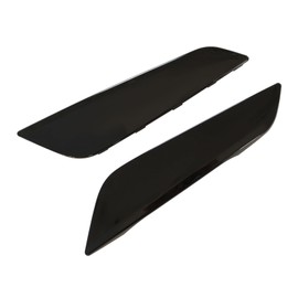 Aspaton Pair Front Side Fender Duct Trim Compatible with 5 Series G30 530e 530i 540d 540i 2017-2023 Side Vent Cover 51747439013 51747439014 Black