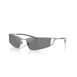 ARNETTE Men's An3093 The Junction Sunglasses, Gunmetal/Grey Mirrored Silver, 64 mm