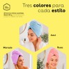 Turbante Toalla de Microfibra para Cabello, 2 Pack BEE VIBES