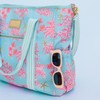 Lilly Pulitzer Blue Beach and Picnic Cooler, Insulated Bag with