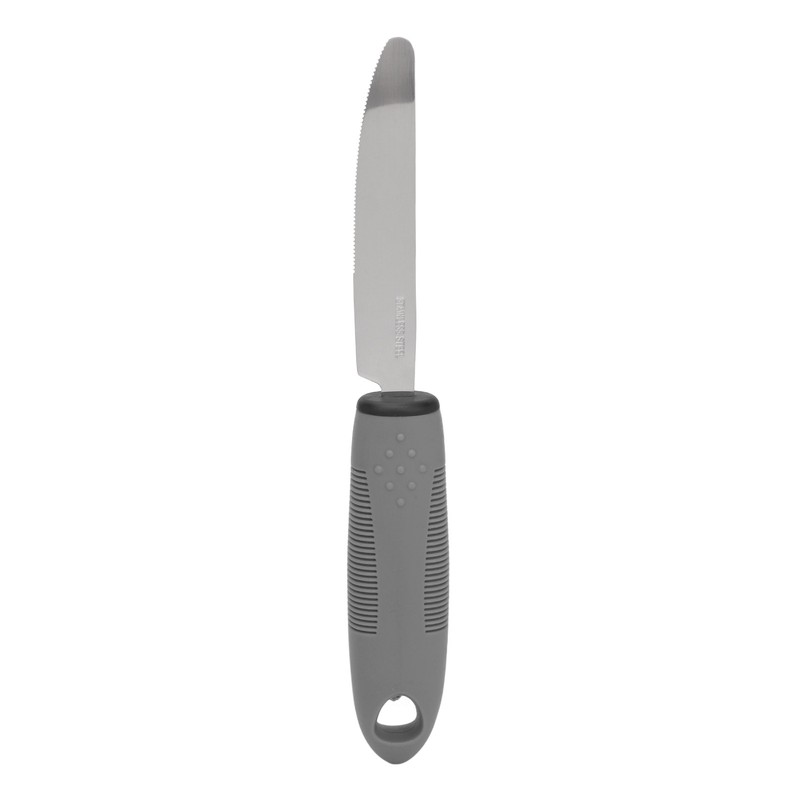 4Pcs Adaptive Utensils Weighted Non Slip Rubber Handle for Hand
