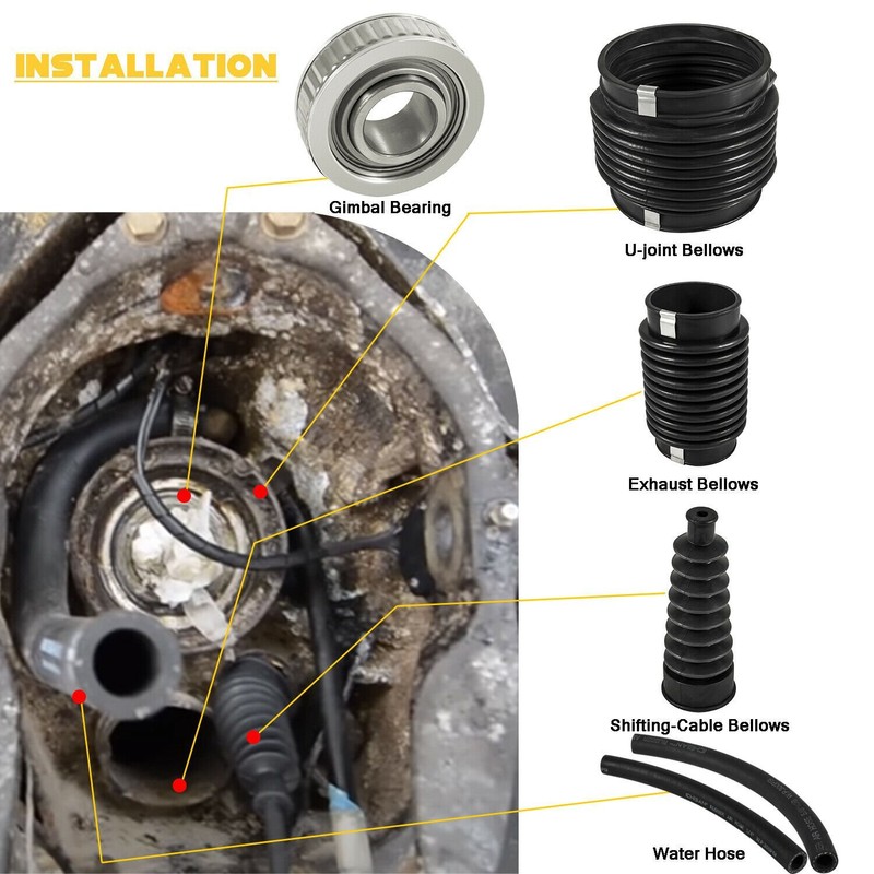 VSSHOP Mercruiser Alpha 1 One Gen II 2 Transom Service