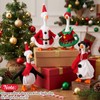 4 Sets 7 Inch Desk Goose Outfit for Christmas Winter,Warm