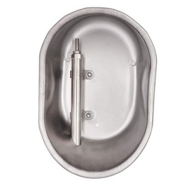 MACGOAL Stainless Steel Automatic Pig Waterer System Automatic Waterer for Pig Water Bowl Dog Hog Sow, Wall Mounted Waterers