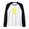 Creative Bold Yellow Letter E - Design Alphabet - Marker