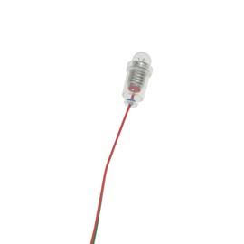 TAODAN 6PCS E10 Lampholders 1.5V E10 Screw Mount Small Bulb Holder with Wire Socket Accessories for Electrical Testing of Home Experiment Circuits
