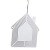 DIY Sublimation Metal Wind Spinner Hanging Blank Wind Chimes Garden