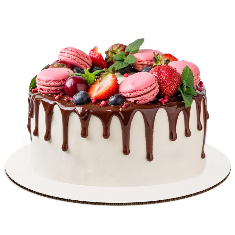 White Cake Boards Round | 48 Pack - 12 Inch