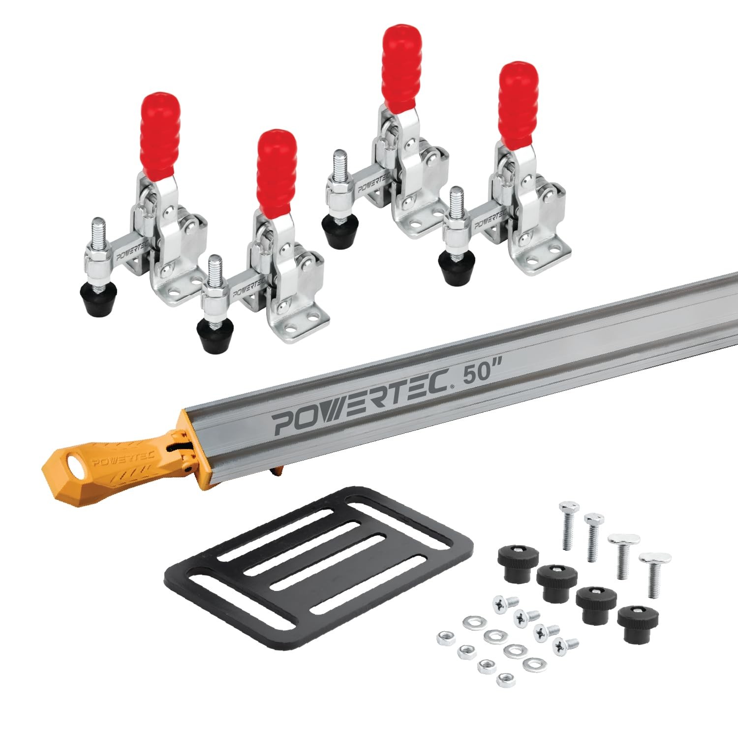 POWERTEC 50 Inch Circular Saw Guide/Straight Edge Guide for Circular ...