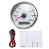 ELING Tachometer 8000RPM REV Counter with Hour Meter 85mm 9-32V