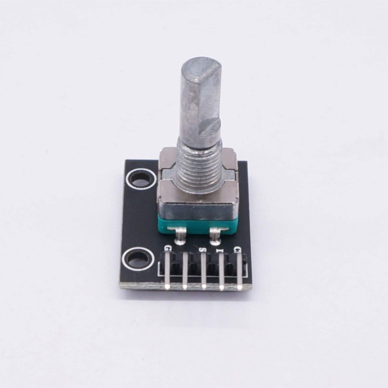 Taiss / 5Pcs KY-040 Rotary Encoder Module with 15×16.5 mm