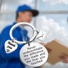 AKTAP Postman Keychain Mail Carrier Jewelry Never Underestimate The Different