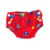 Popolini Swimming Nappy, Swimming Trunks, Birdy Red, S (3-9 kg))
