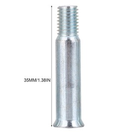Skate Axles, 15PCS Inline Skate Axle Skate Axles Steel Construction Wheel Screw Bolt Fittings Inline Skating Replacement for Women (Total Length 35mm)