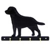 Labrador Retriever Dog Leash Holder - Comes with Four Hooks