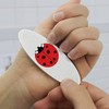 Lady Bug Ladybug Insect Double-Sided Oval Nail File Emery Board