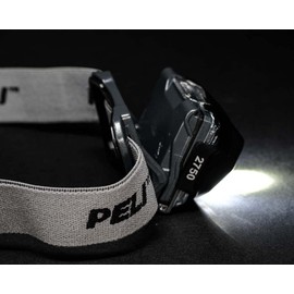 Peli 2750: Night Vision LED Headlamp for Camping, Hiking and Outdoor Use, Premium Headlamp High Quality for Industrial, Mechanics, IPX4 Waterproof, 259 Lumens, Black
