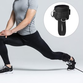 GLURIZ Grilletes ara Tobillo Gym, Correa de Tobillo, Correa de Tobillo para Gym, Correa de Tobillpara Retroceso, Grilletes Gym para Entrenamiento de GlúTeos/Extensió de Pierna(1 par)