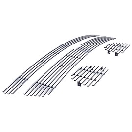 APS Premium 304 Stainless Steel Chrome Horizontal Billet Grille Grill Insert Combo Compatible with Chevy Avalanche Suburban Tahoe 2007 08 09 10 11 12 13 2014 Main Upper Tow Hook N19-S91976C