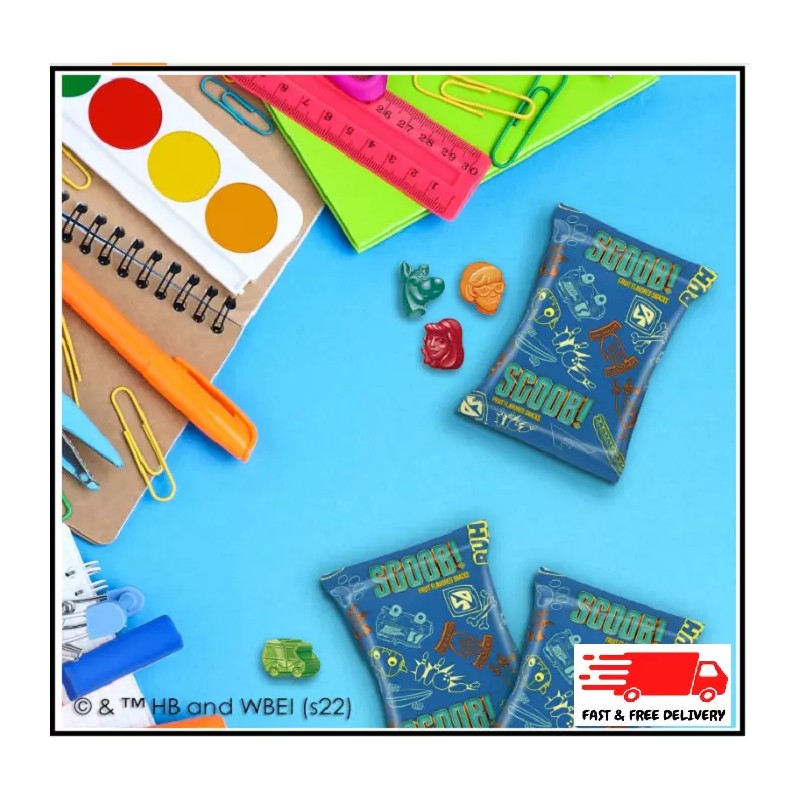Betty crocker Scooby Doo Fruit Flavored Snacks Gummy Treat Pouches