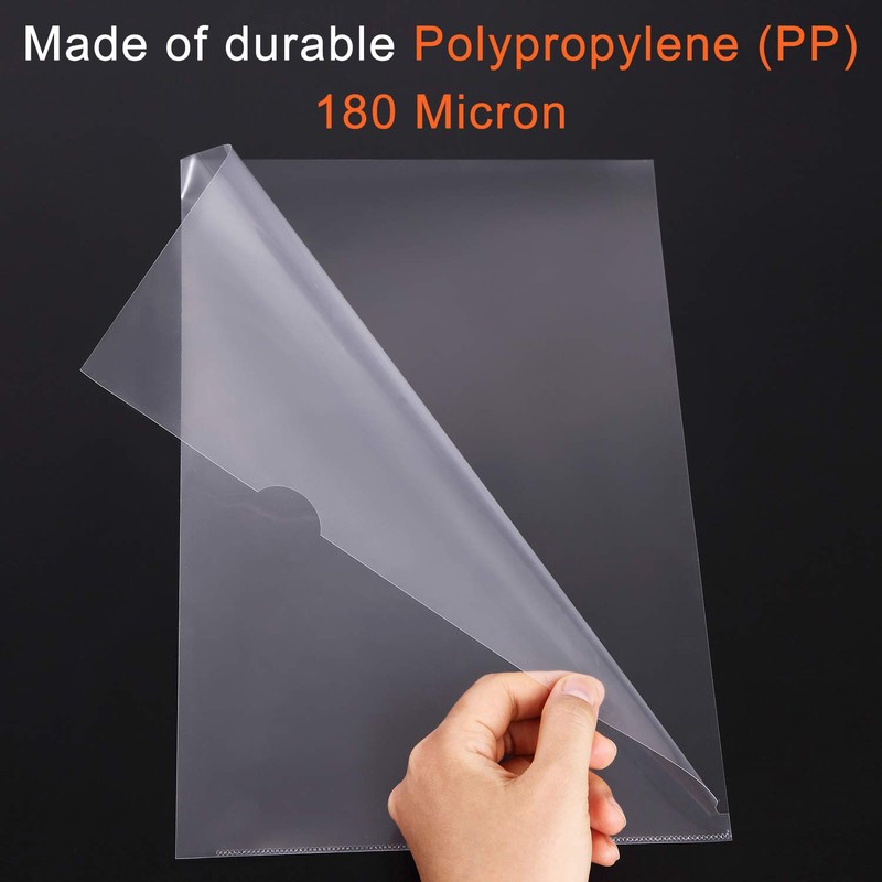 A4 Cut Flush Folder (Pack of 30, 180 Micron PP)