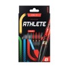 GOAT - Athlete red brass steel darts 11 G, including