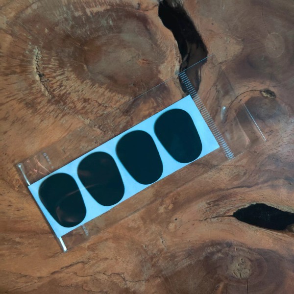 Unbranded 4 x Mouthpiece Cushions .8mm , Black Mouthpiece Patch