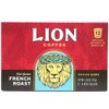Lion Coffee French Roast, Single-Serve Coffee Pods - 12 Count