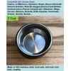 58mm E61 Precision Filter Ridged Basket Stainless Steel Portafilter Compatible