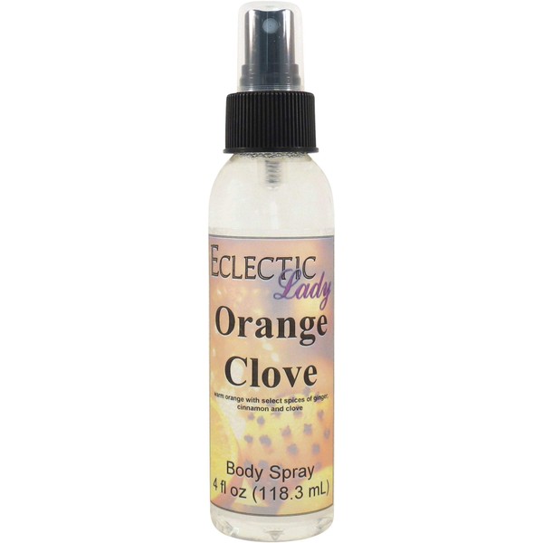 Orange Clove Body Spray (Double Strength), 16 ounces