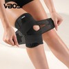 Vbosi Patellar Tendon Knee Brace for Meniscus & Patella Support, Breathable, Unisex, for Joint Running L/White (Single) 10ea