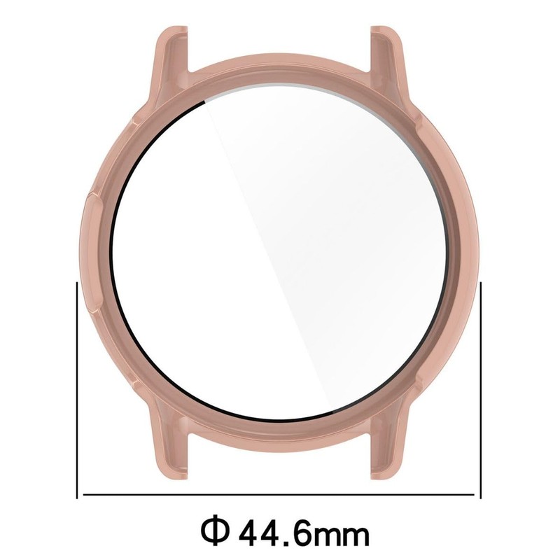 [Faygtni] GARMIN Compatible Vivoactive 5 Compatible One-Piece Case + Glass