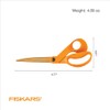Fiskars Titanium Shop Shears, Stainless Steel Precision-ground Scissors for All