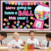 Gumball Machine Bulletin Board Set Pink Bubble Gumballs Bulletin Board