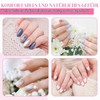 Josojoou Fibreglass Gel Nail Extensions Set of 100
