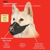 Mikki Dog and Puppy Soft Breathable Nylon Muzzle to Prevent