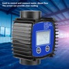 Water Flow Meter, Digital Display Fuel Transfer Flowmeter, Easy Installation