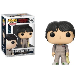 POP [ストレンジャー・シングス - マイク・ウィーラー ゴーストバスター ファンコ ビニールフィギュア (互換性のあるボックスプロテクターケース付き)