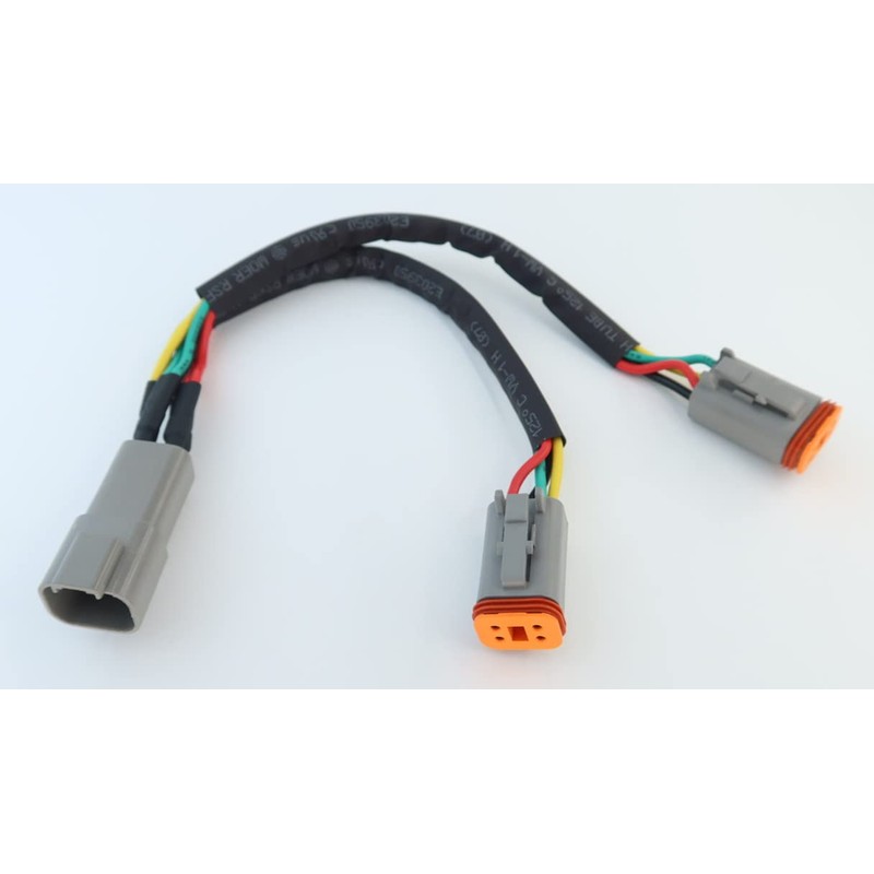DT 4 Way Connector Plug Splitter Wire Harness 1 Male