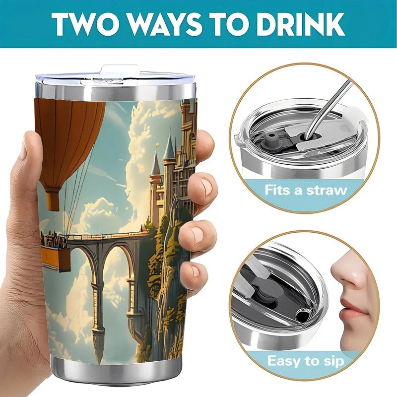 Modern Line Series 20oz Double Silver Side Insulated Tumblercapacity: 20oz,